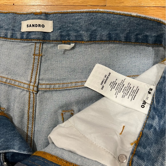 Sandro Cargo Jeans - NWOT - Picture 2 of 6